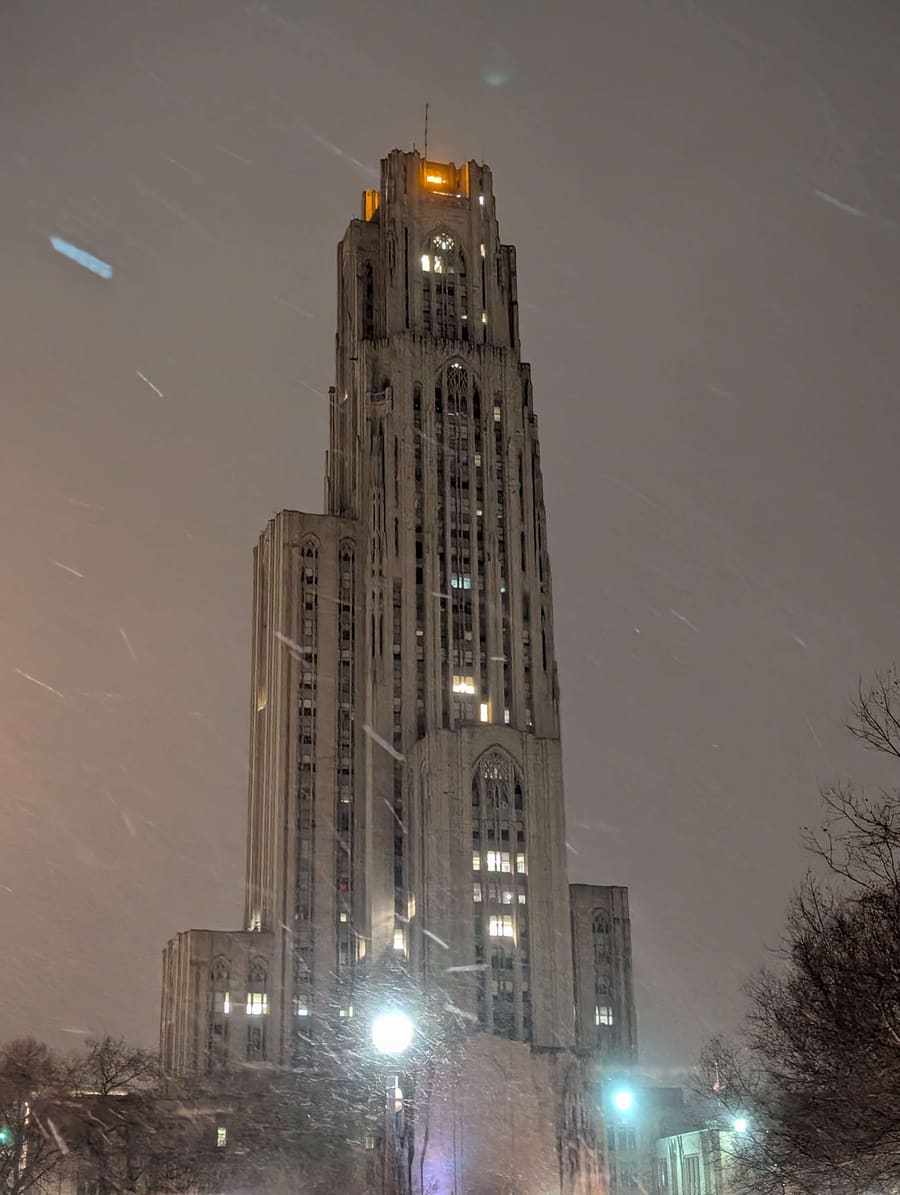 Cathedral of Learning in Pittsburgh